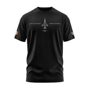 Aero Armour Airforce Squadmate Printed Unisex Cotton T-Shirt | Round Neck